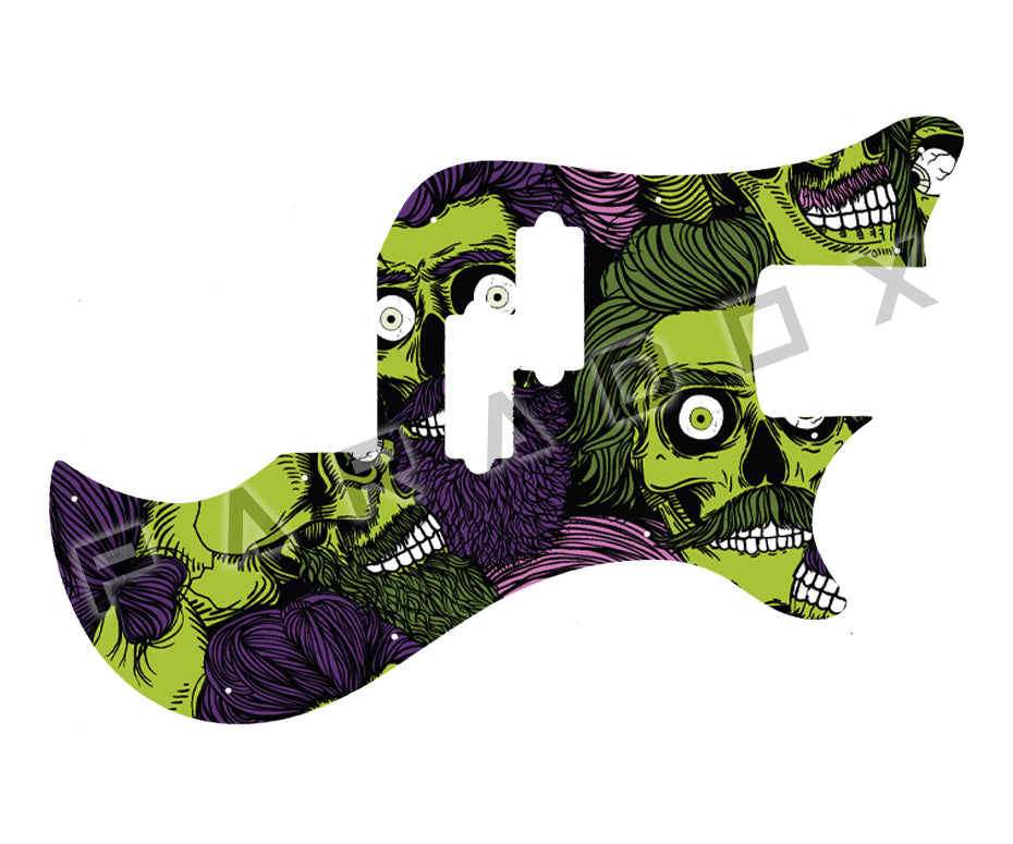 Custom Pickguard For 2021 - Present Made in America Dunable Thunderclapper Bass P-Bass/Humbucker