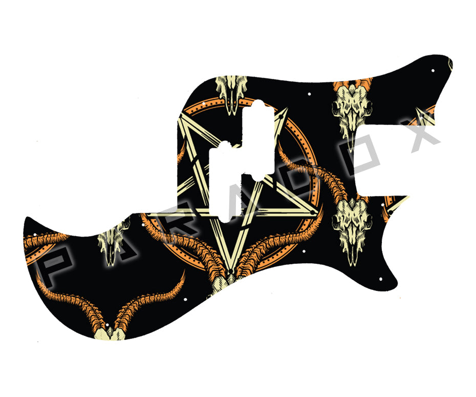 Custom Pickguard For 2021 - Present Made in America Dunable Thunderclapper Bass P-Bass/Humbucker