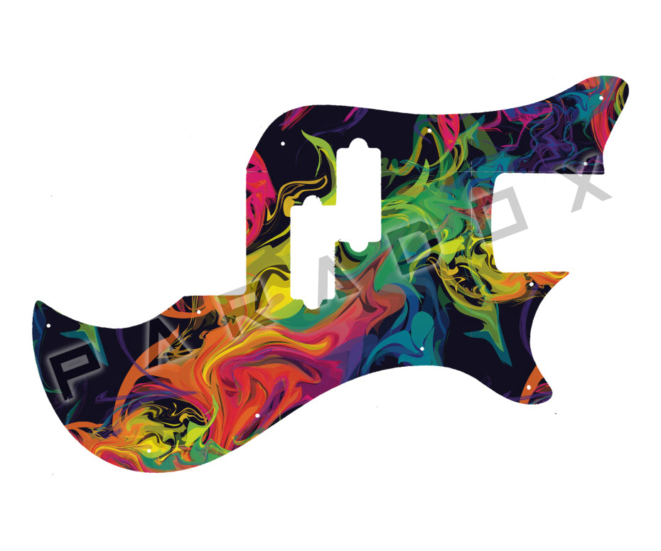 Custom Pickguard For 2021 - Present Made in America Dunable Thunderclapper Bass P-Bass/Humbucker