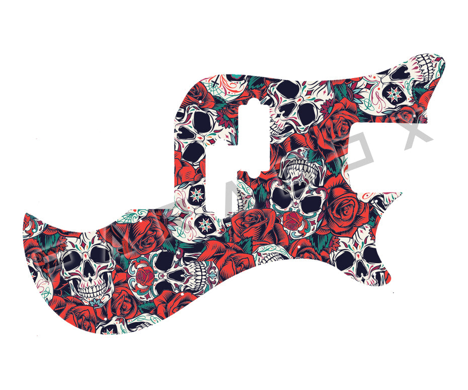 Custom Pickguard For 2021 - Present Made in America Dunable Thunderclapper Bass P-Bass/Humbucker