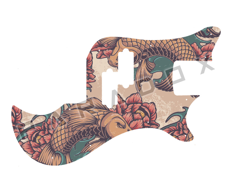 Custom Pickguard For 2021 - Present Made in America Dunable Thunderclapper Bass P-Bass/Humbucker