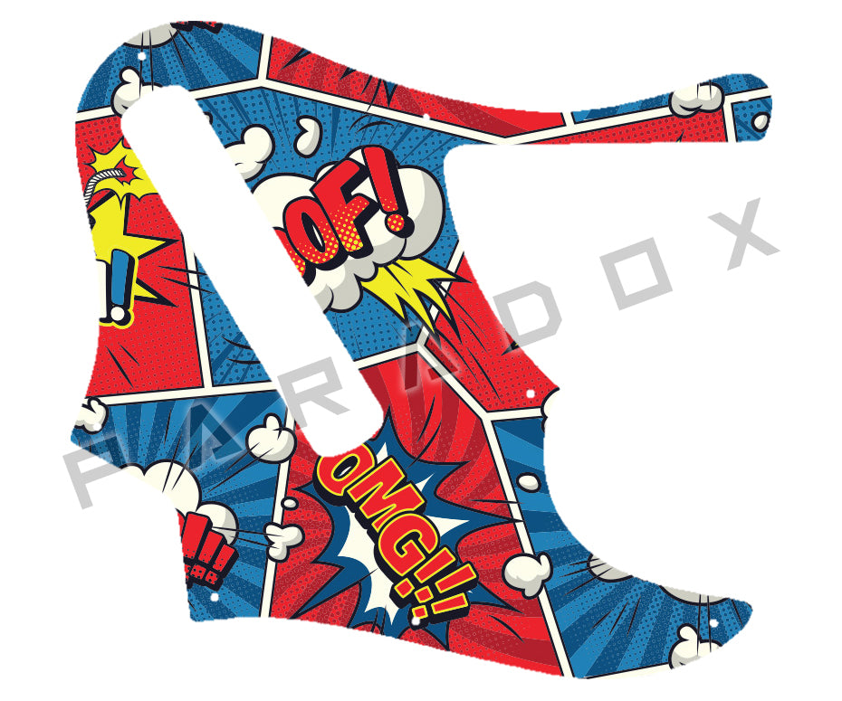 Custom Pickguard For 2008-2009 Made in Canada Dingwall Super J 5