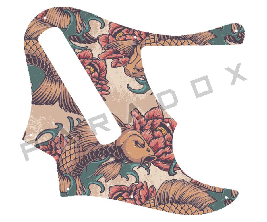 Custom Pickguard For 2008-2009 Made in Canada Dingwall Super J 5