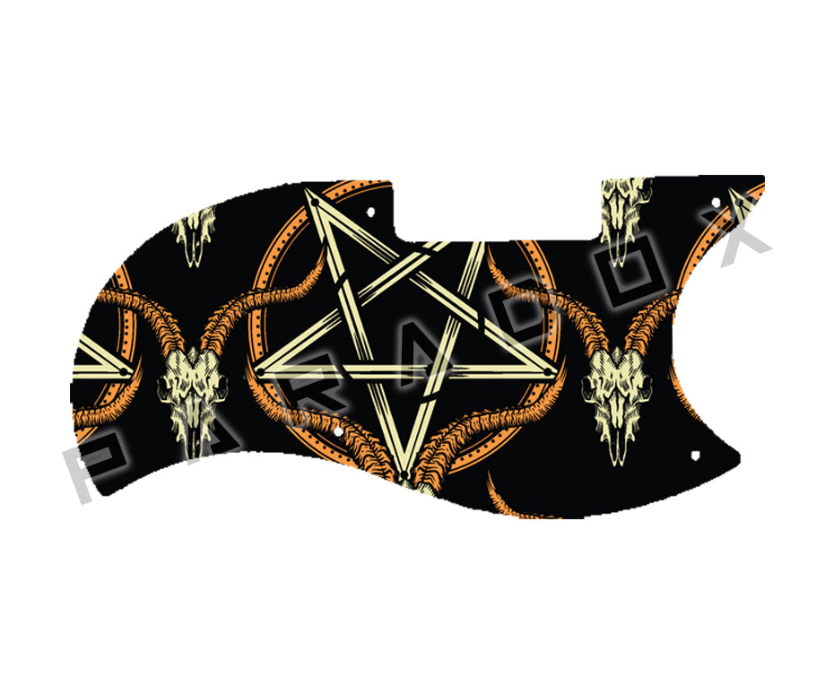 Custom Pickguard For 2010 - 2020 Made in China Epiphone EB-3 Bass