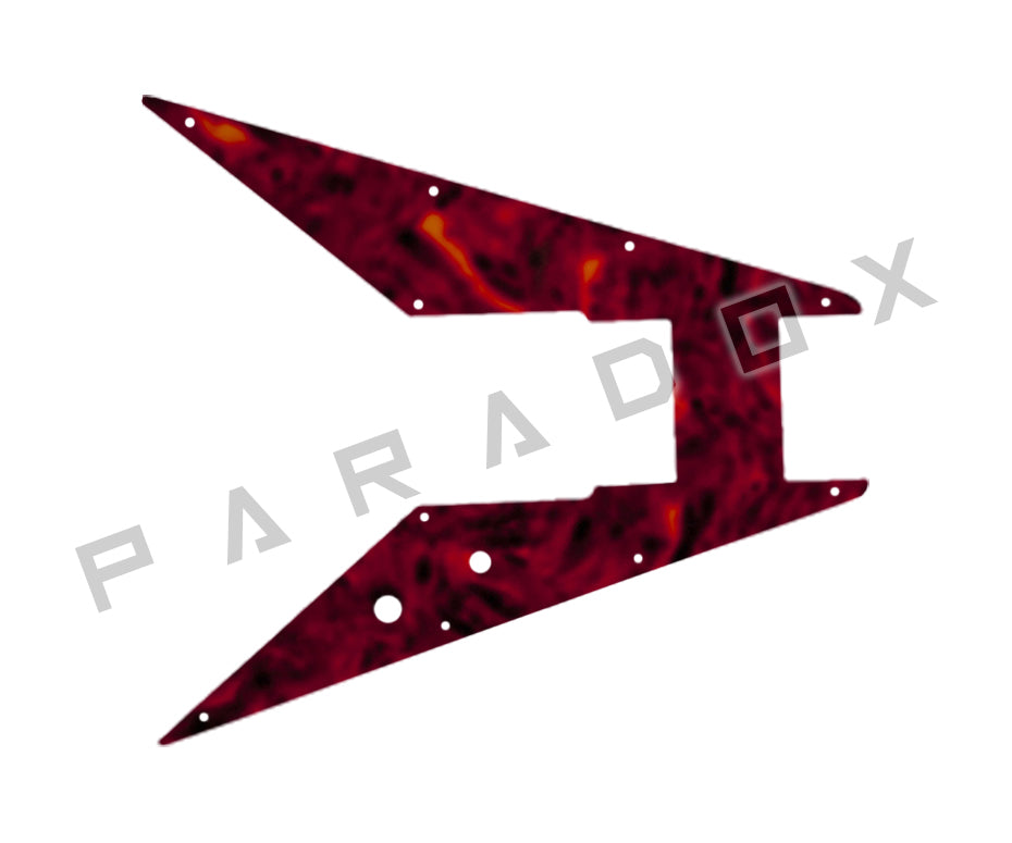 Custom Pickguard For 2017 - Present Epiphone Limited Edition Richie Faulkner Flying V Outfit
