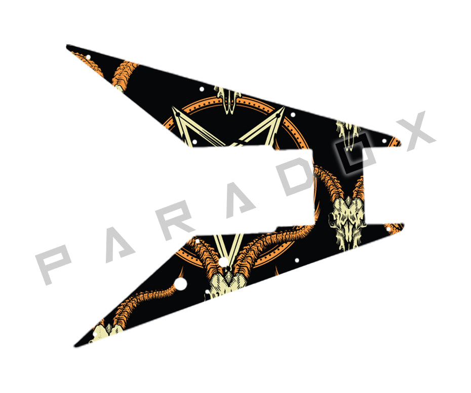 Custom Pickguard For 2017 - Present Epiphone Limited Edition Richie Faulkner Flying V Outfit