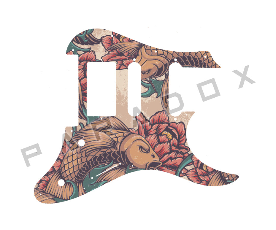 Custom Pickguard For 2014 - 2018 Made in Japan ESP E-II ST-1 HSS