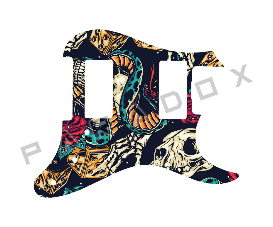 Custom Pickguard For 2021 - 2022 Made in Japan ESP SNAPPER-7 Ohmura Custom HH