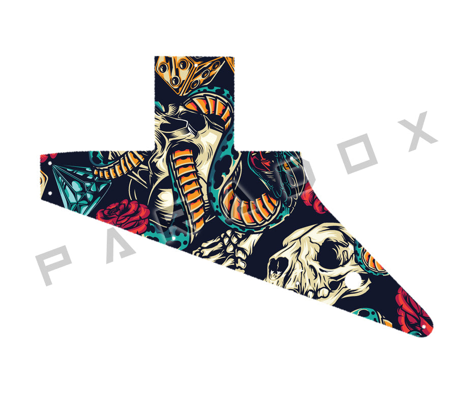 Custom Pickguard For 2002 - 2008 Made in America Gibson X-Plorer Explorer