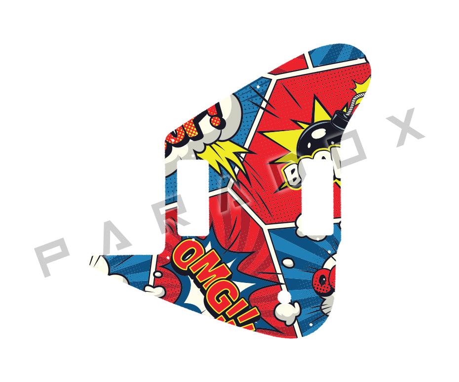 Custom Pickguard For 2015 Made in America Gibson Non-Reverse Firebird