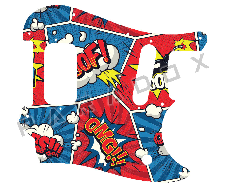 Custom Pickguard For 1999-2006 Made in Mexico Fender Cyclone Deluxe Series H-S