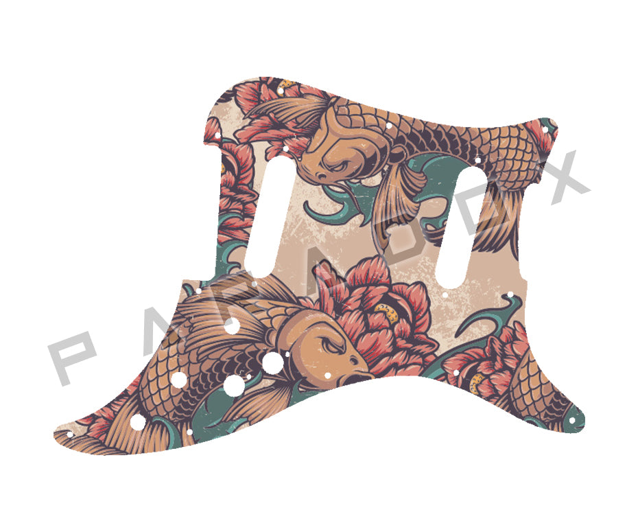 Custom Pickguard For 2020 - 2024 Made in Mexico Fender Player Lead II