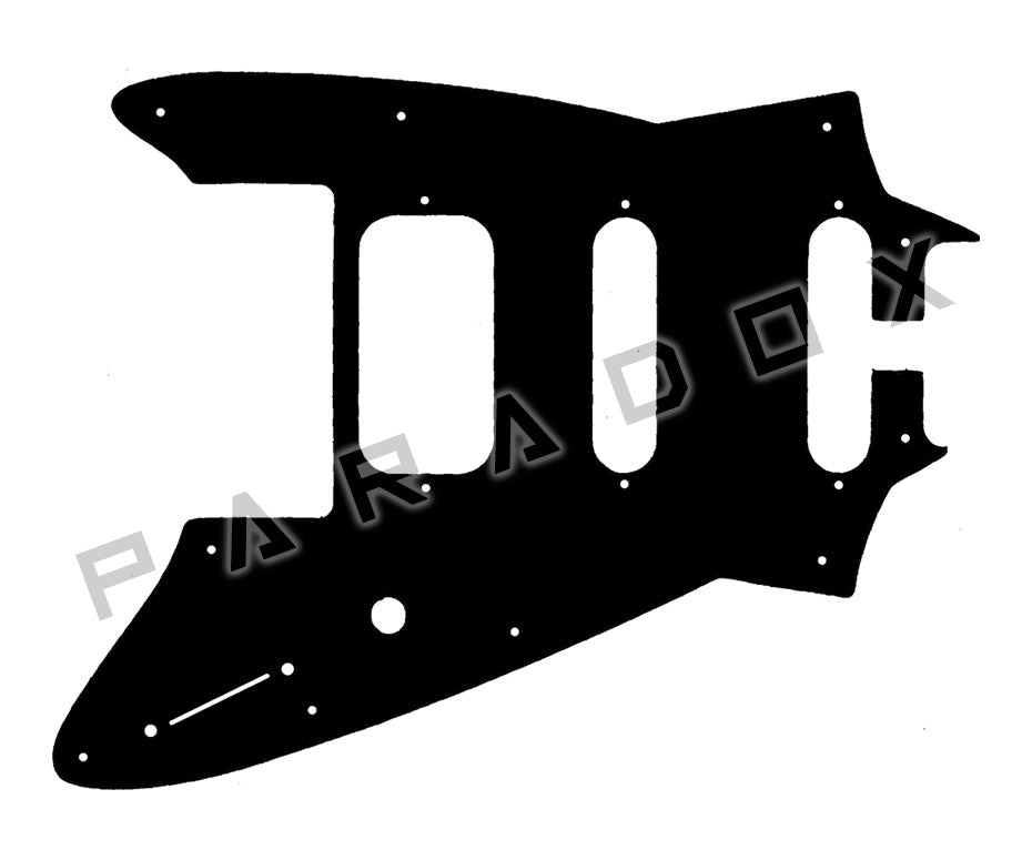 Custom Pickguard For 2086 Floyd Rose Discovery HSS