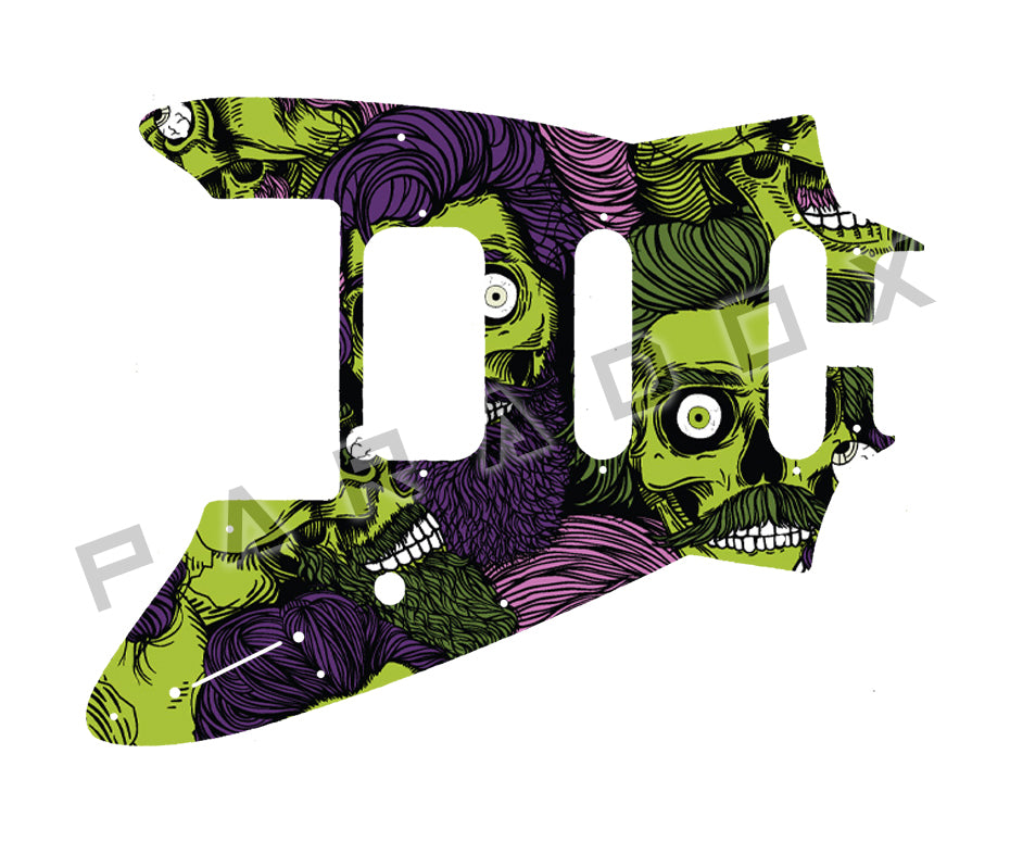 Custom Pickguard For 2086 Floyd Rose Discovery HSS