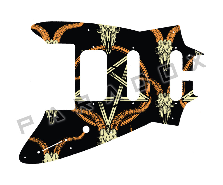 Custom Pickguard For 2086 Floyd Rose Discovery HSS