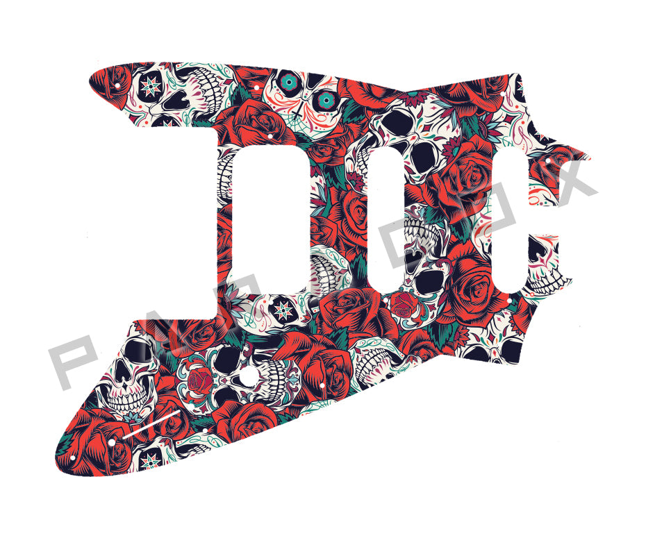 Custom Pickguard For 2086 Floyd Rose Discovery HSS