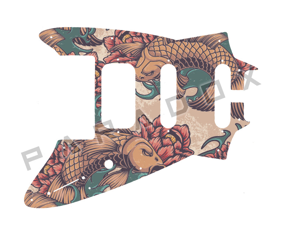 Custom Pickguard For 2086 Floyd Rose Discovery HSS