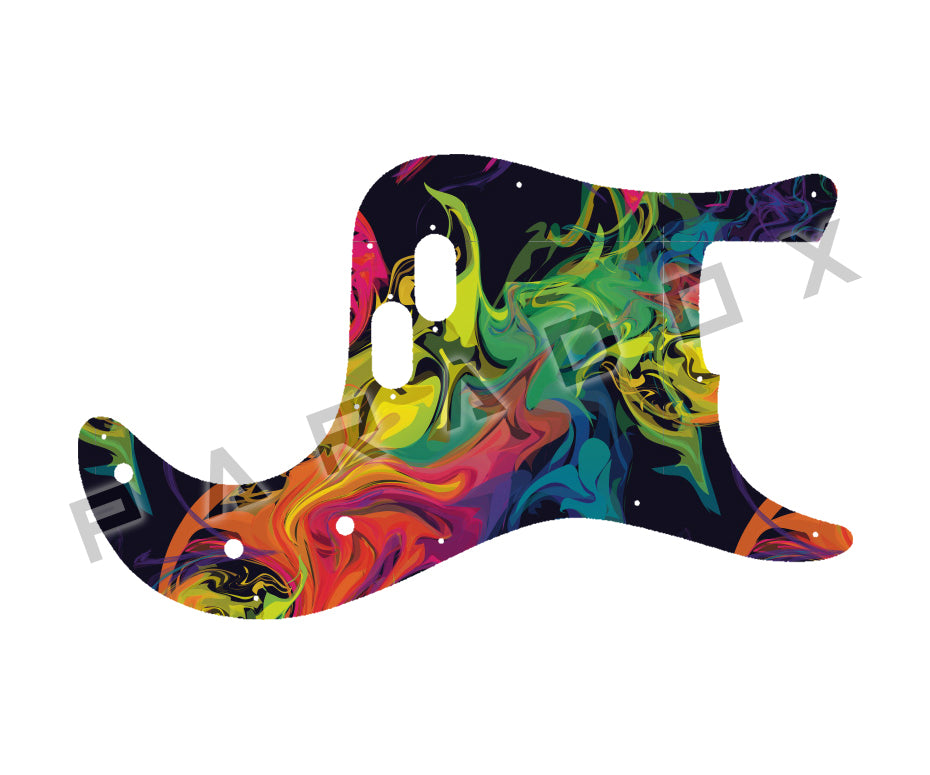 Custom Pickguard For 1983 - 1985 Made in Japan Squier By Fender Bullet Bass B-34