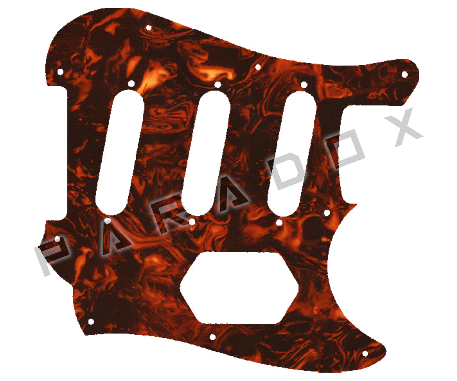 Custom Pickguard For 2020 - 2024 Made in China Squier By Fender Cyclone Paranormal S-S-S