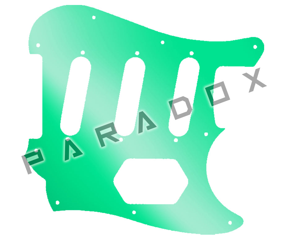 Custom Pickguard For 2020 - 2024 Made in China Squier By Fender Cyclone Paranormal S-S-S