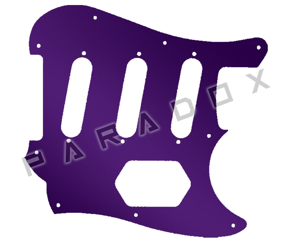 Custom Pickguard For 2020 - 2024 Made in China Squier By Fender Cyclone Paranormal S-S-S