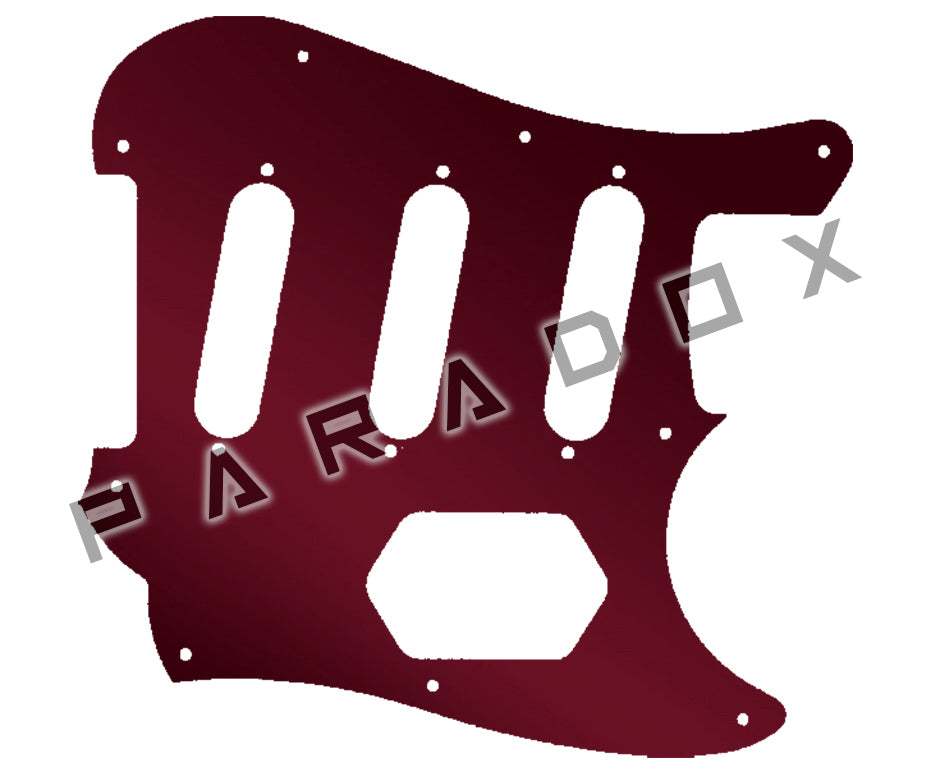 Custom Pickguard For 2020 - 2024 Made in China Squier By Fender Cyclone Paranormal S-S-S