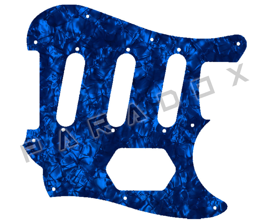 Custom Pickguard For 2020 - 2024 Made in China Squier By Fender Cyclone Paranormal S-S-S