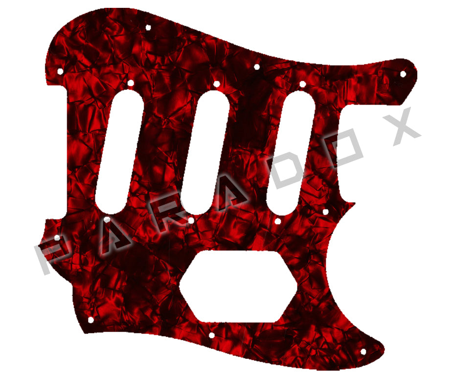 Custom Pickguard For 2020 - 2024 Made in China Squier By Fender Cyclone Paranormal S-S-S