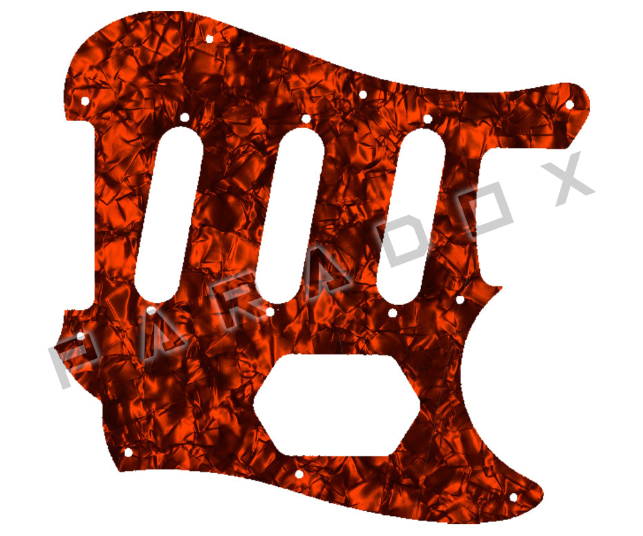 Custom Pickguard For 2020 - 2024 Made in China Squier By Fender Cyclone Paranormal S-S-S