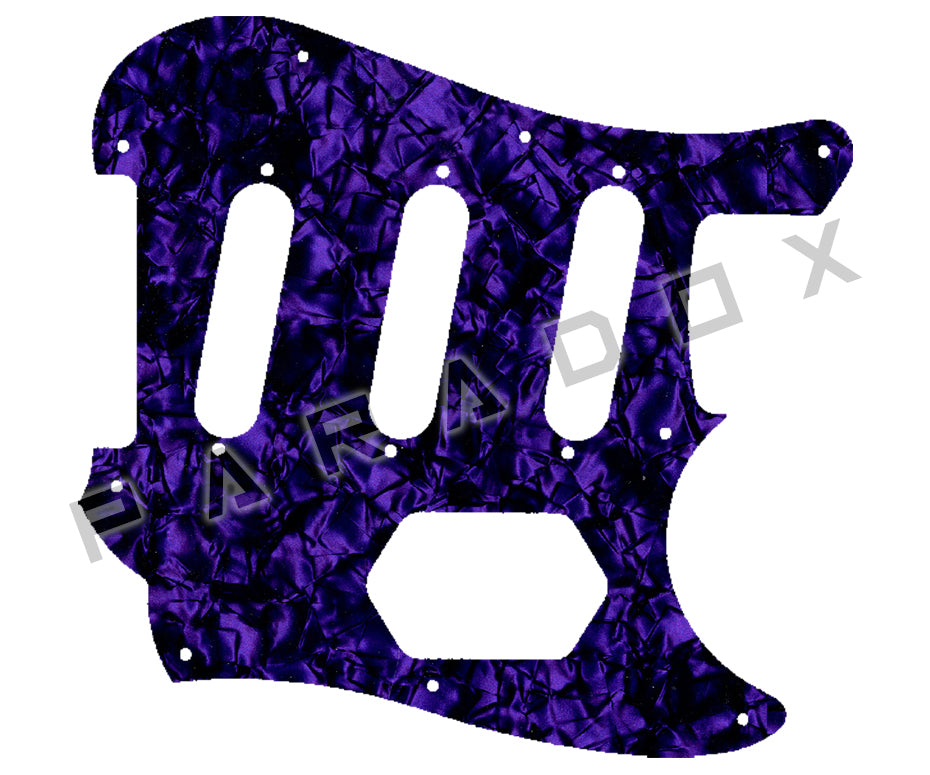 Custom Pickguard For 2020 - 2024 Made in China Squier By Fender Cyclone Paranormal S-S-S