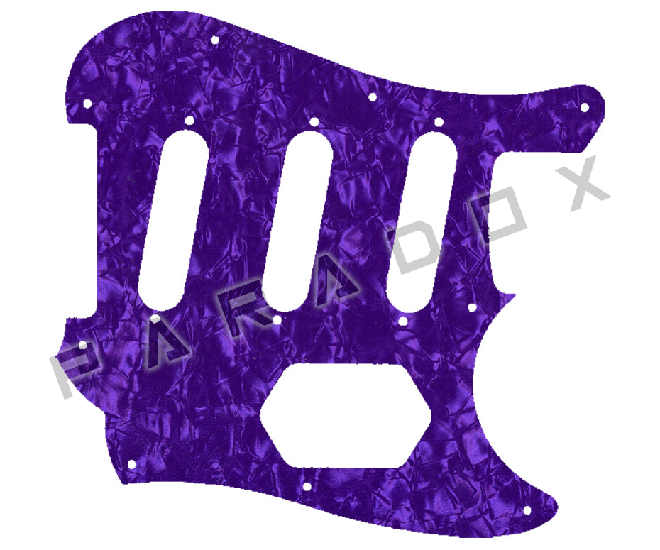 Custom Pickguard For 2020 - 2024 Made in China Squier By Fender Cyclone Paranormal S-S-S