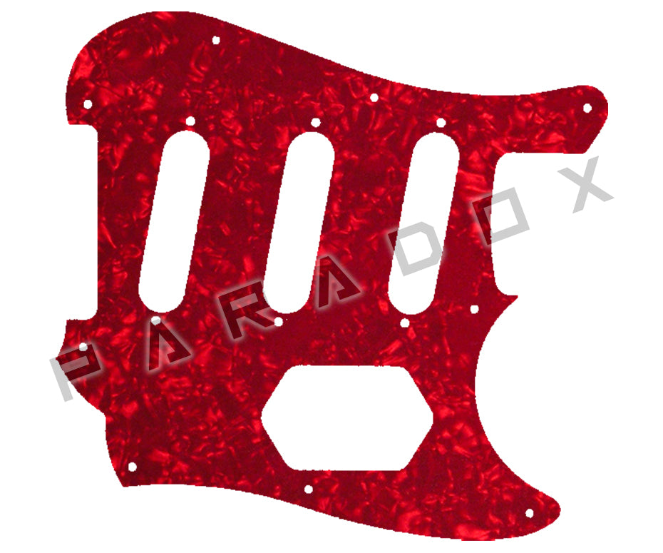 Custom Pickguard For 2020 - 2024 Made in China Squier By Fender Cyclone Paranormal S-S-S