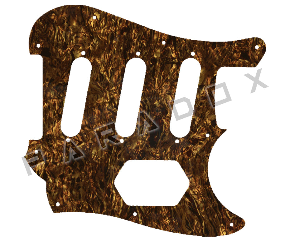 Custom Pickguard For 2020 - 2024 Made in China Squier By Fender Cyclone Paranormal S-S-S