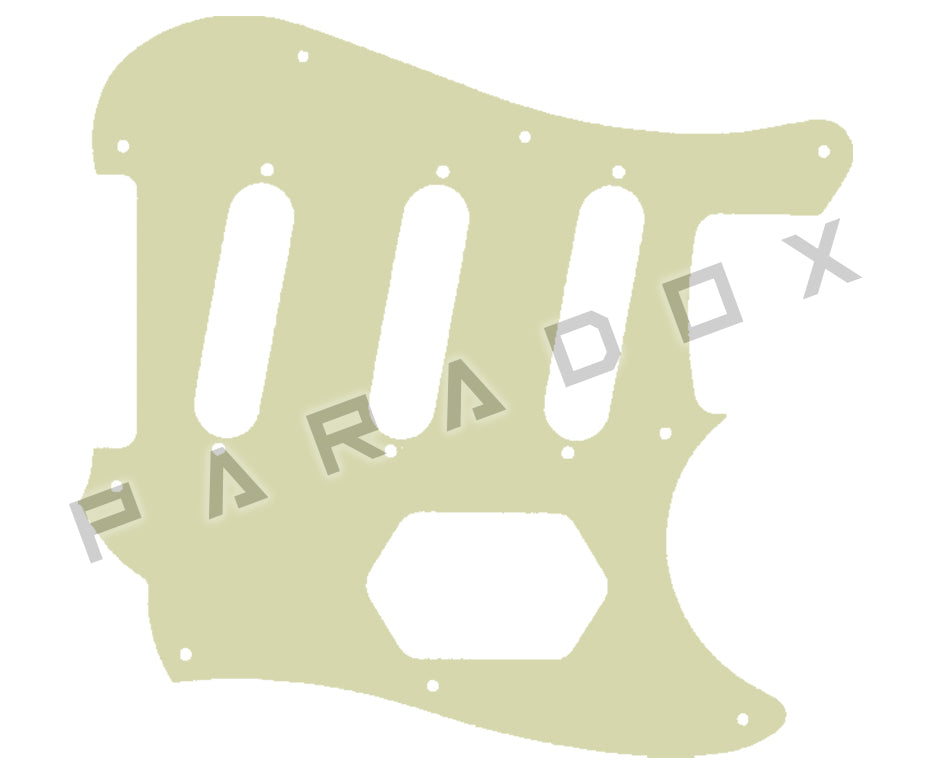 Custom Pickguard For 2020 - 2024 Made in China Squier By Fender Cyclone Paranormal S-S-S