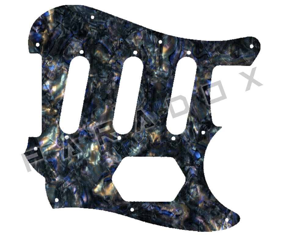 Custom Pickguard For 2020 - 2024 Made in China Squier By Fender Cyclone Paranormal S-S-S