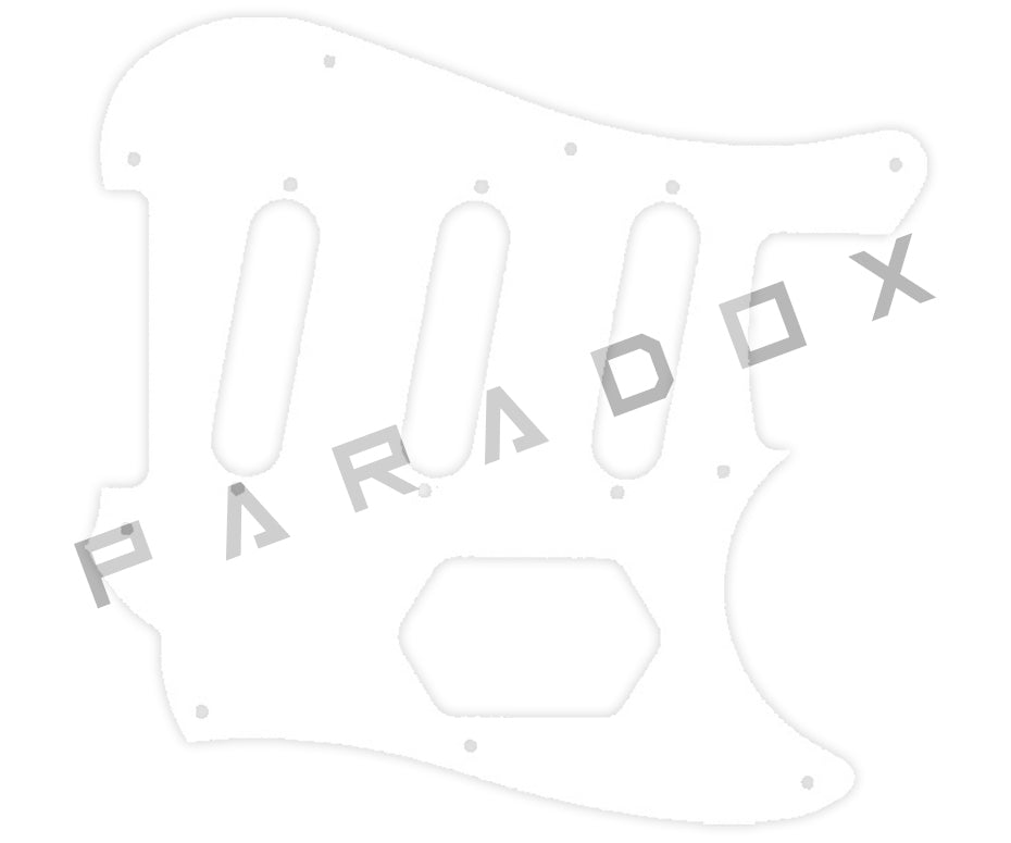 Custom Pickguard For 2020 - 2024 Made in China Squier By Fender Cyclone Paranormal S-S-S