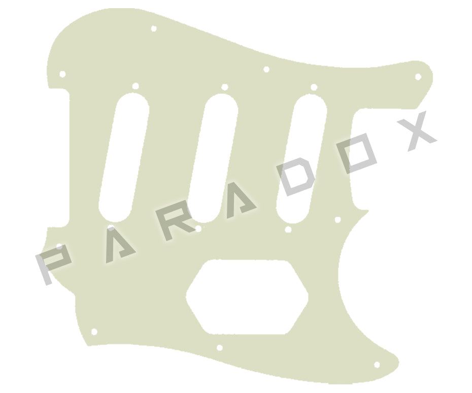 Custom Pickguard For 2020 - 2024 Made in China Squier By Fender Cyclone Paranormal S-S-S