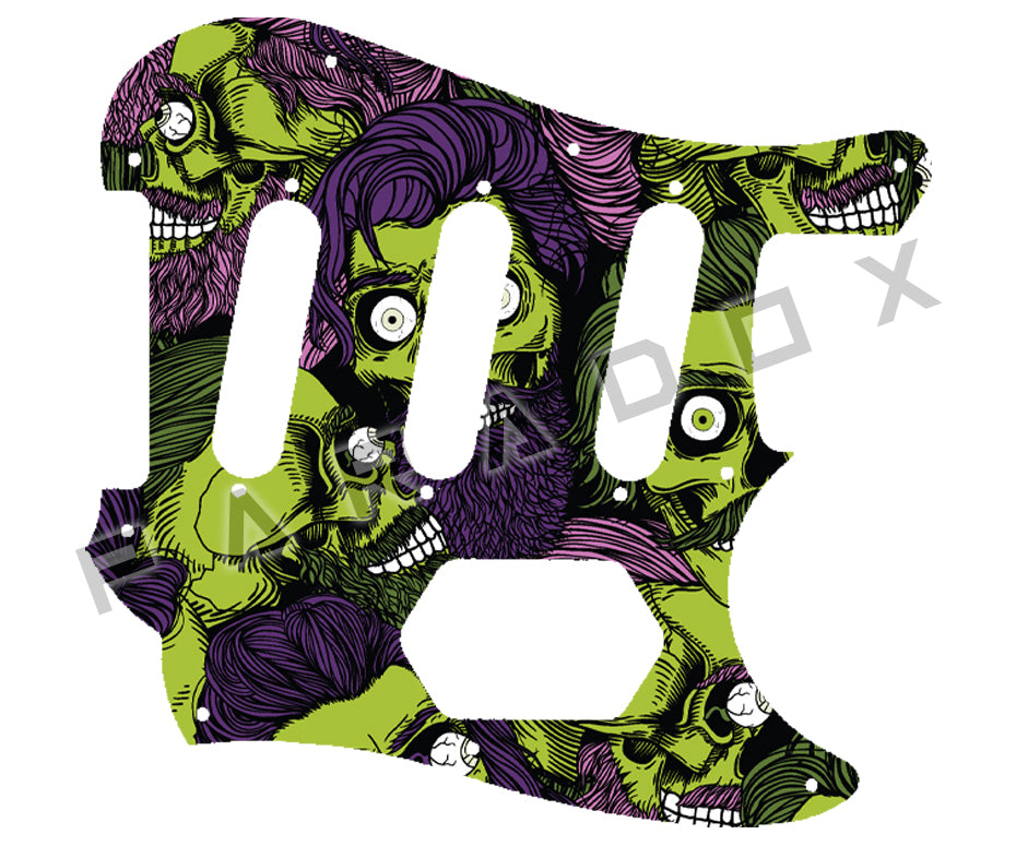 Custom Pickguard For 2020 - 2024 Made in China Squier By Fender Cyclone Paranormal S-S-S