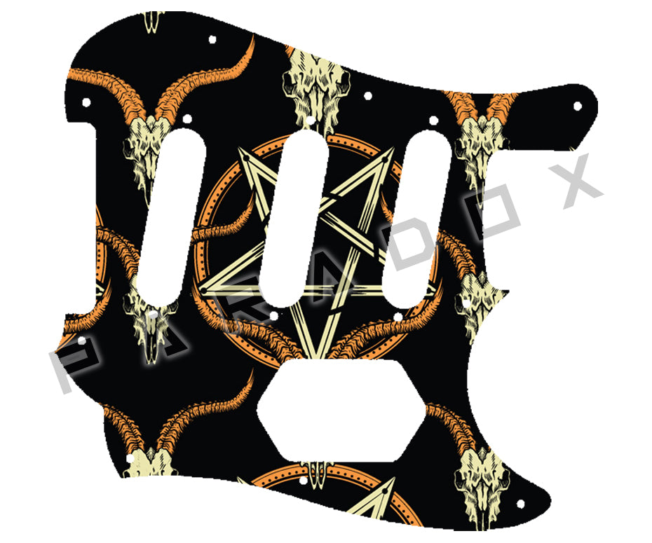 Custom Pickguard For 2020 - 2024 Made in China Squier By Fender Cyclone Paranormal S-S-S