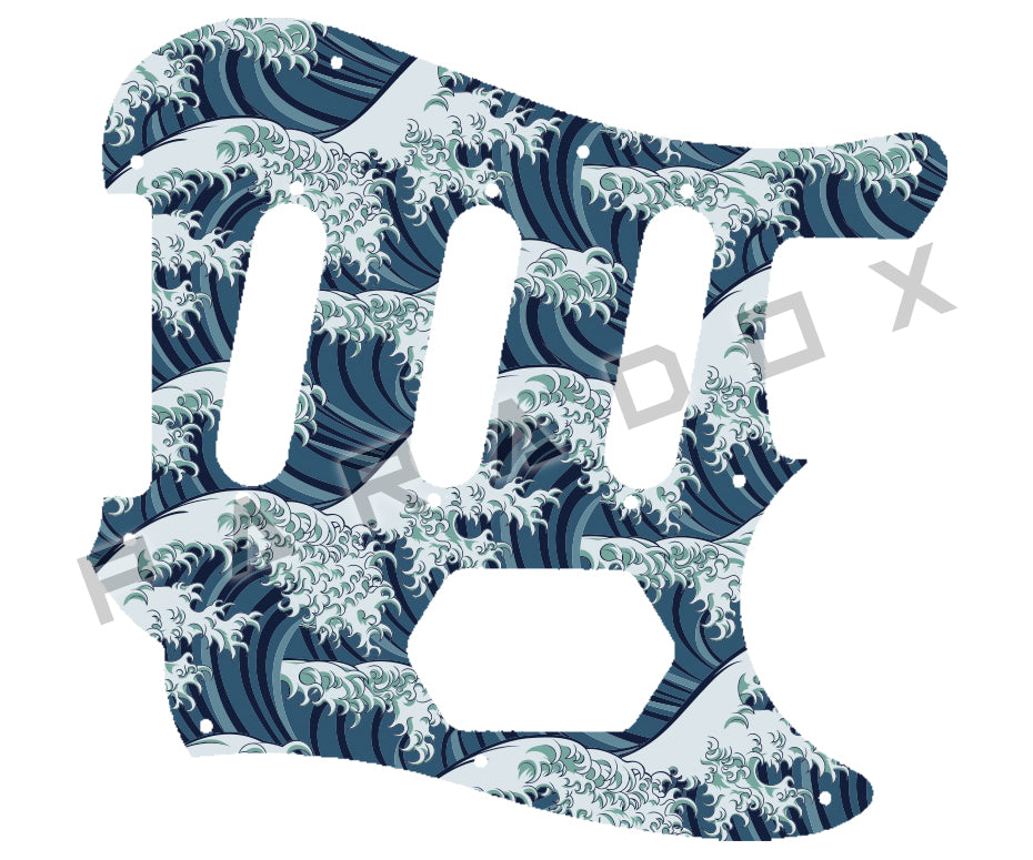 Custom Pickguard For 2020 - 2024 Made in China Squier By Fender Cyclone Paranormal S-S-S