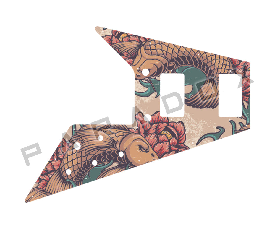 Custom Pickguard For 1990 - 2002 Made in America Gibson Flying V '67