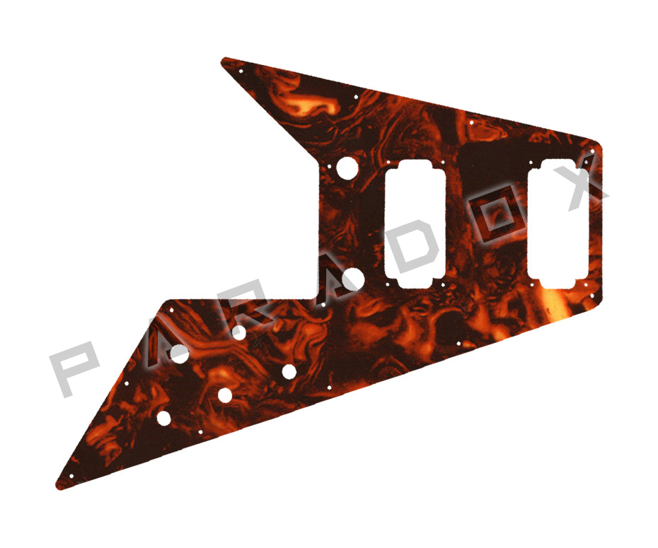 Custom Pickguard For 2021 - 2024 Made in America Gibson Flying V 70's Edition