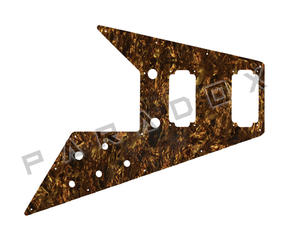 Custom Pickguard For 2021 - 2024 Made in America Gibson Flying V 70's Edition