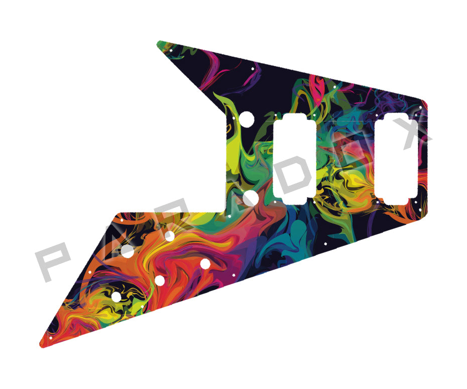 Custom Pickguard For 2021 - 2024 Made in America Gibson Flying V 70's Edition