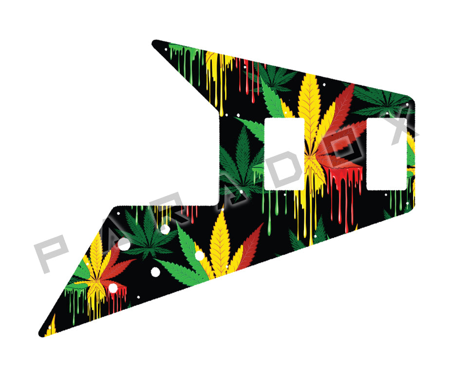 Custom Pickguard For 2014 Made in America Gibson Custom Shop 1967 Benchmark Flying V