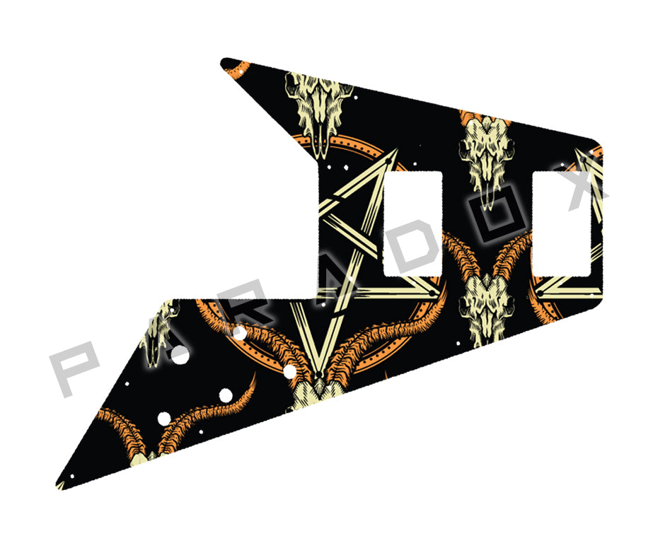 Custom Pickguard For 2014 Made in America Gibson Custom Shop 1967 Benchmark Flying V