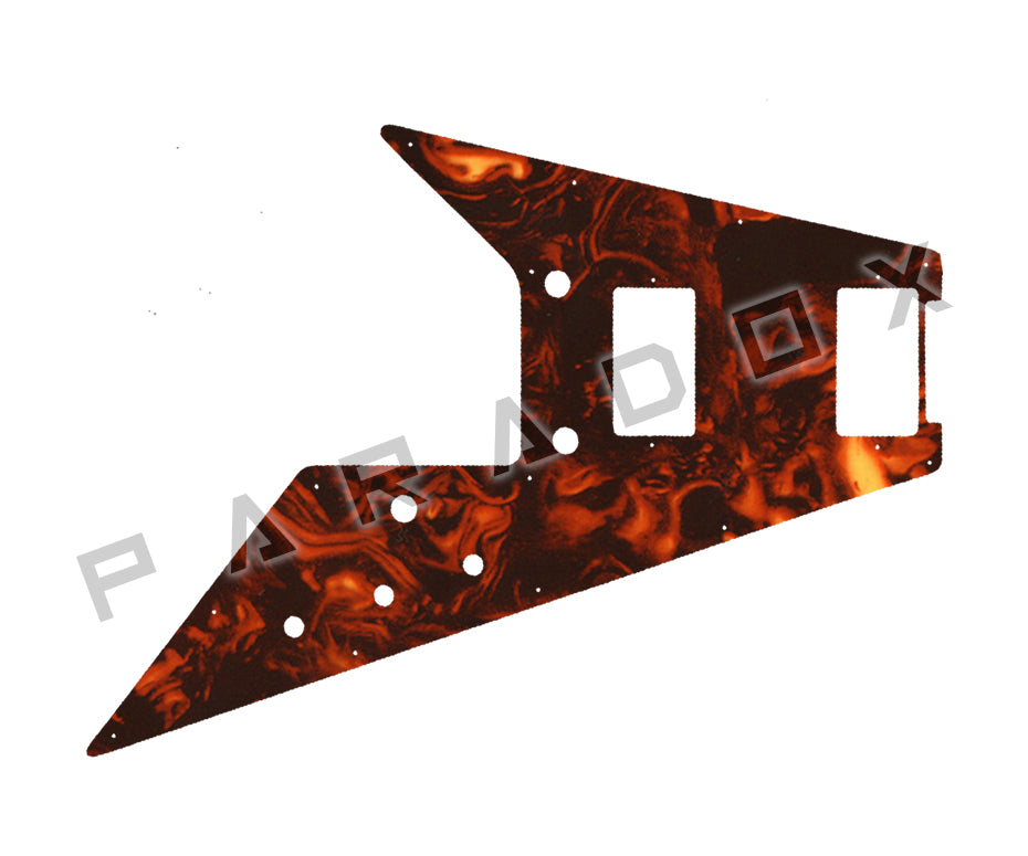 Custom Pickguard For 2019-2020 Made in China Epiphone Dave Rude Signature Flying V