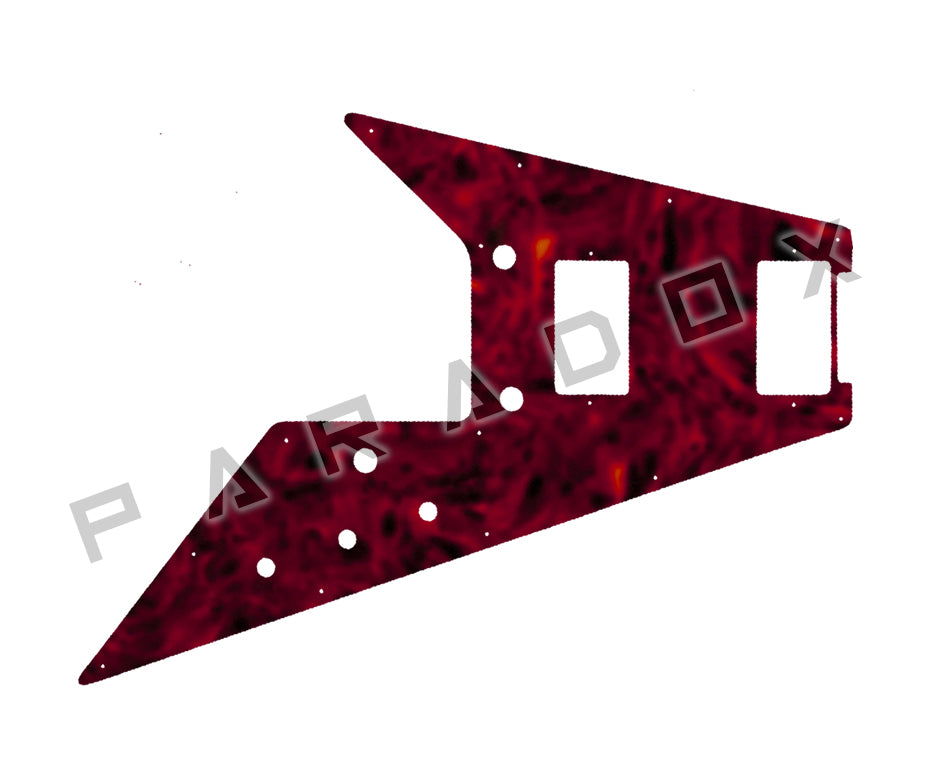 Custom Pickguard For 2019-2020 Made in China Epiphone Dave Rude Signature Flying V