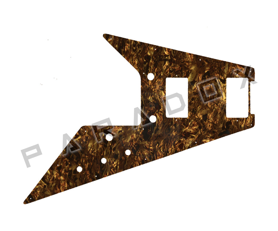 Custom Pickguard For 2019-2020 Made in China Epiphone Dave Rude Signature Flying V