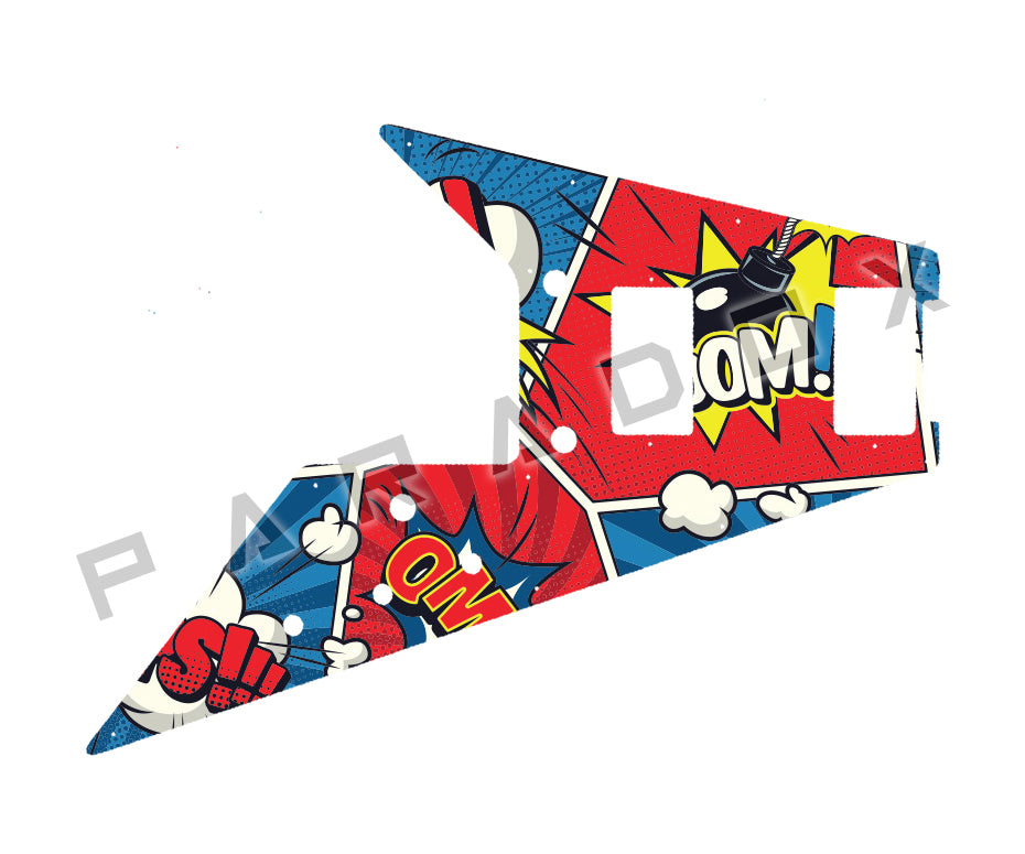 Custom Pickguard For 2019-2020 Made in China Epiphone Dave Rude Signature Flying V